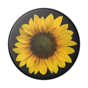 popsockets phone grip with expanding kickstand, sunflower popgrip - seed money