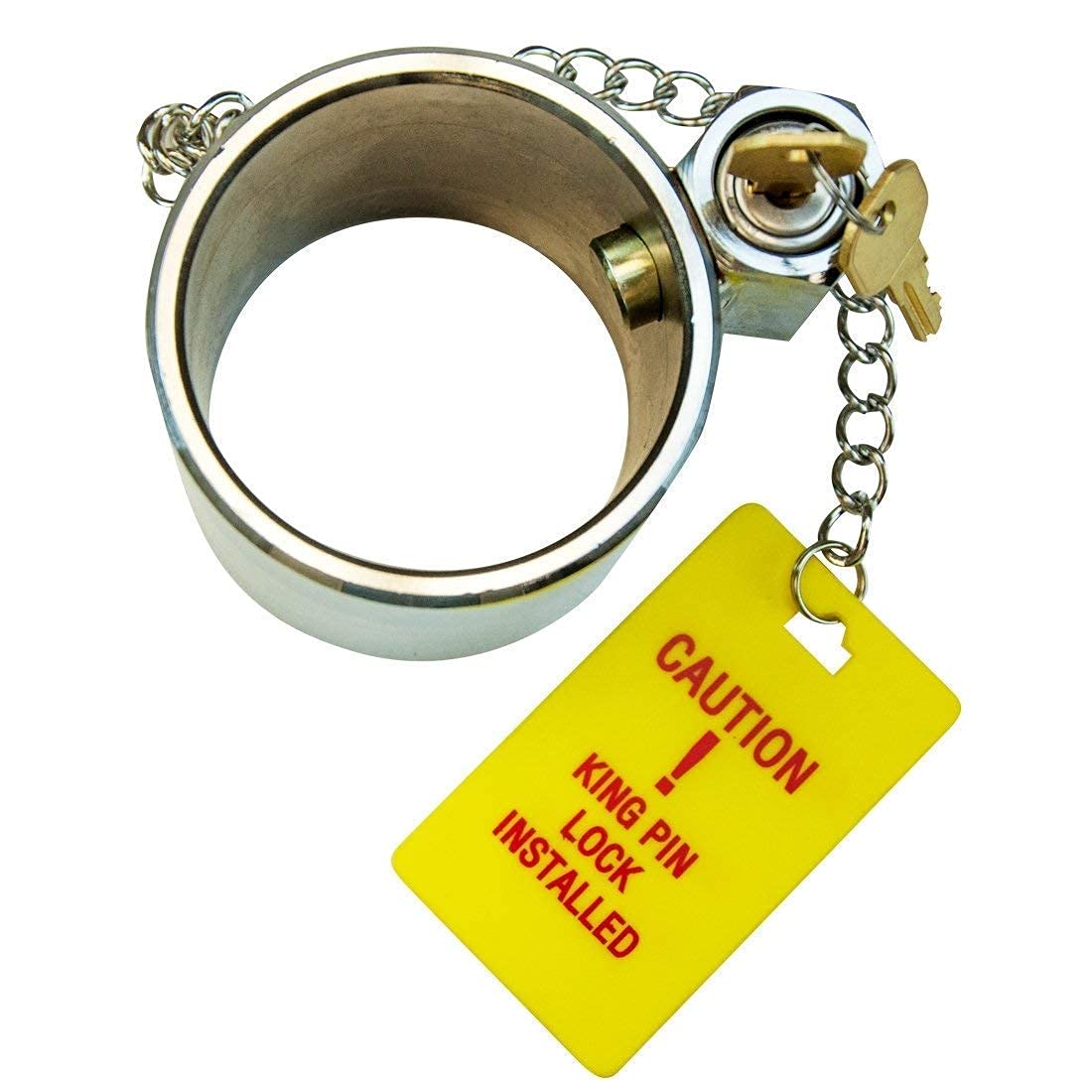 VULCAN Trailer Security Bundle | King Pin Lock and Glad Hand Lock - Protects Any RV, Equipment or Class 8 Trailer