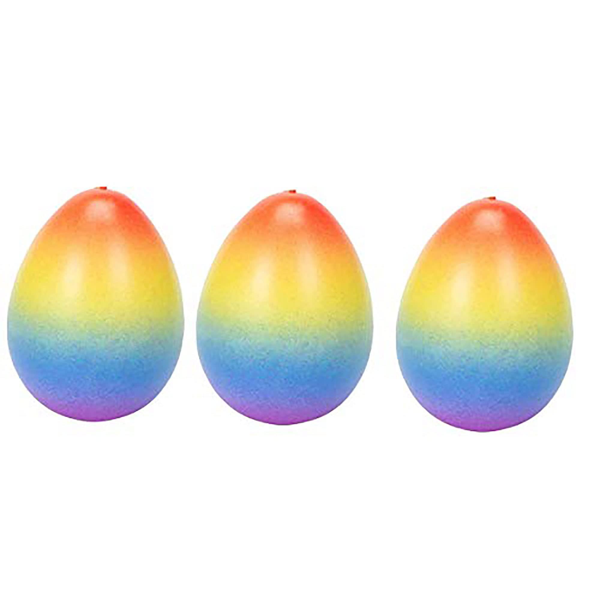 Master Toys & Novelties Surprise Growing Unicorn Hatching Rainbow Egg - Hatch and Grow for Easter Gifts, Baskets and Egg Hunts - Unicorn 3 Pack - Ages 3+