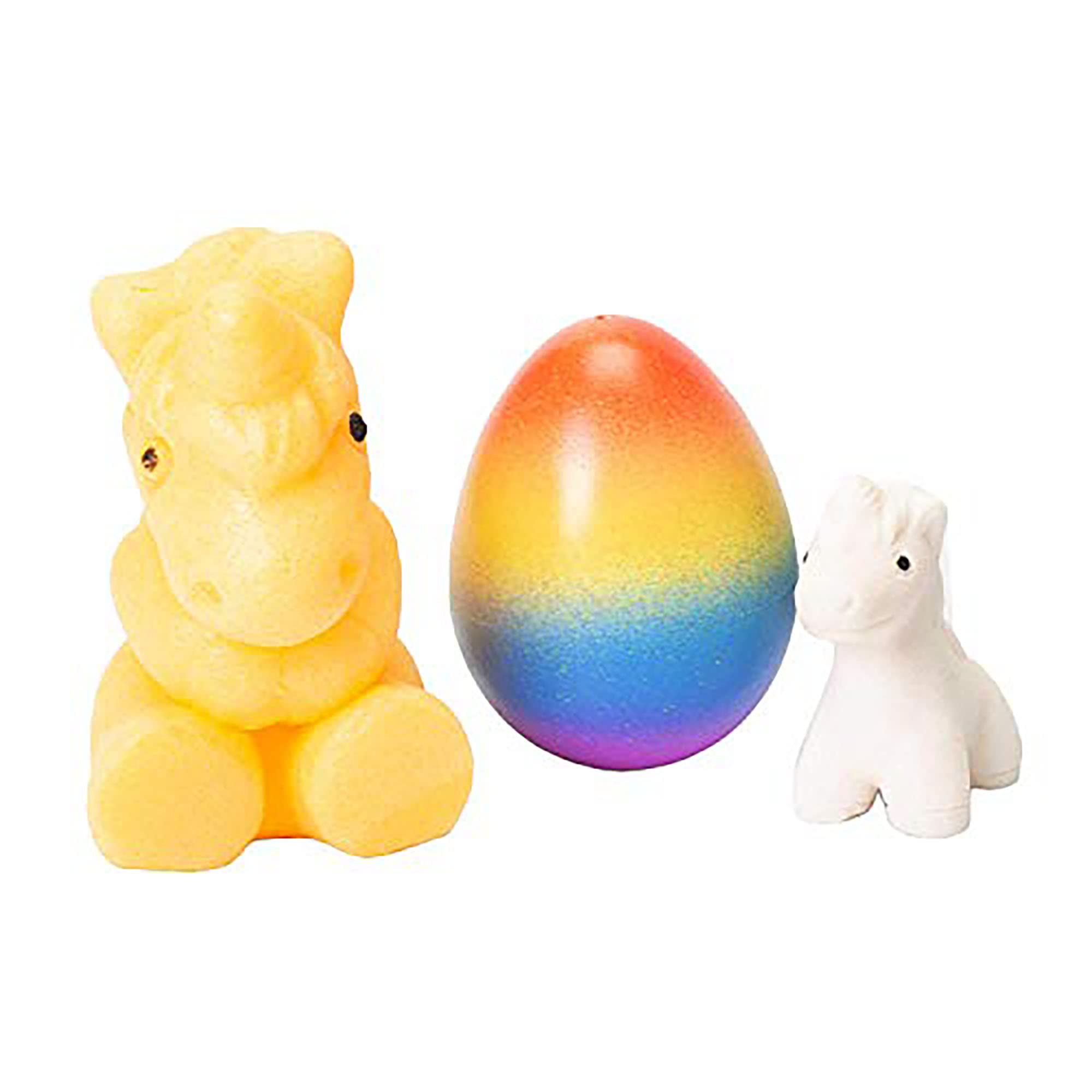 Master Toys & Novelties Surprise Growing Unicorn Hatching Rainbow Egg - Hatch and Grow for Easter Gifts, Baskets and Egg Hunts - Unicorn 3 Pack - Ages 3+