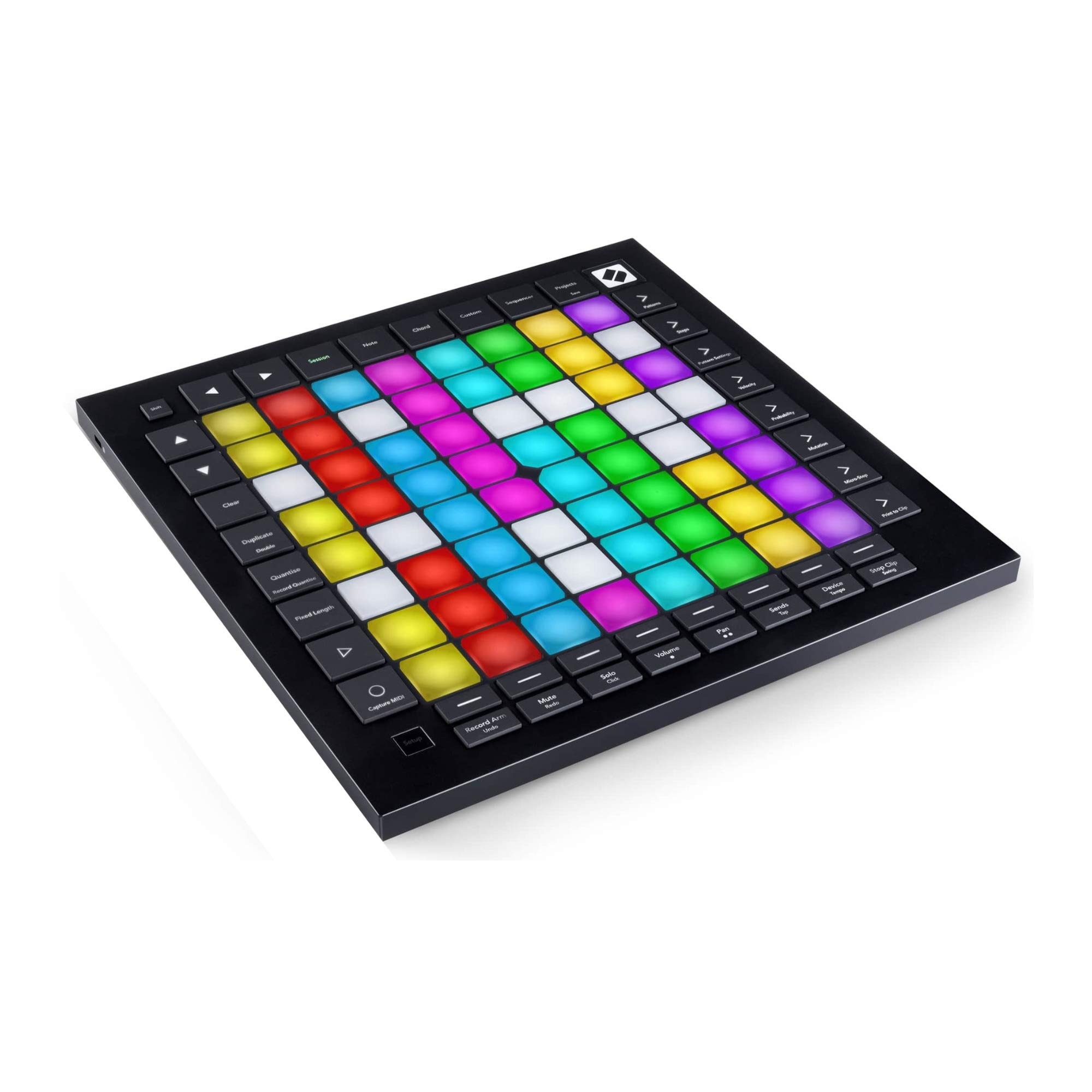 Novation Launchpad Pro MK3 Bundle with Over-Ear Headphones and 3.0 4 Port USB Hub (3 Items)