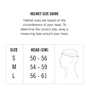 POC, Ventral Air Spin NFC Bike Helmet for Road Cycling, Uranium Black/Hydrogen White, Large