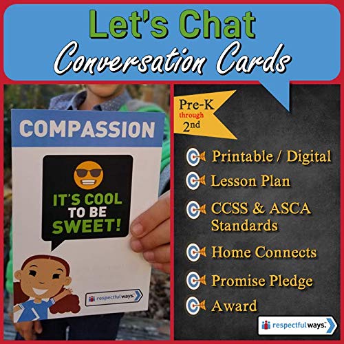 Social Emotional Learning | Distance Learning | Compassion | It's Cool To Be Sweet! Conversation Cards | Elementary School