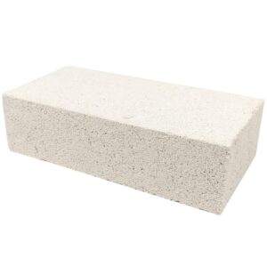 lynn manufacturing insulating fire brick, heat insulation block, low thermal conductivity, 2.5" x 4.5" x 9", single pack, 2300f-rated, for kilns, forges, furnaces, soldering, 3123p