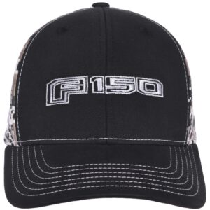 Checkered Flag Men's Ford F150 Adjustable Black & Digi Camouflage back Baseball Cap / Hat