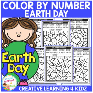 color by number earth day