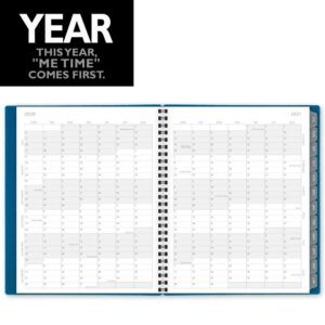 Academic Planner 2020-2021, AT-A-GLANCE Monthly Planner, 7" x 8-3/4", Medium, Elevation, Blue (75127P20)