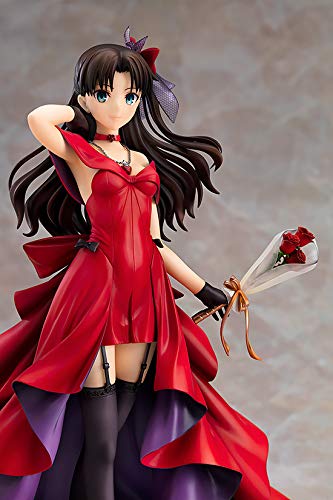 Good Smile Fate/Stay Night 15th Celebration Project: Rin Tohsaka 1:7 Scale PVC Figure, Multicolor