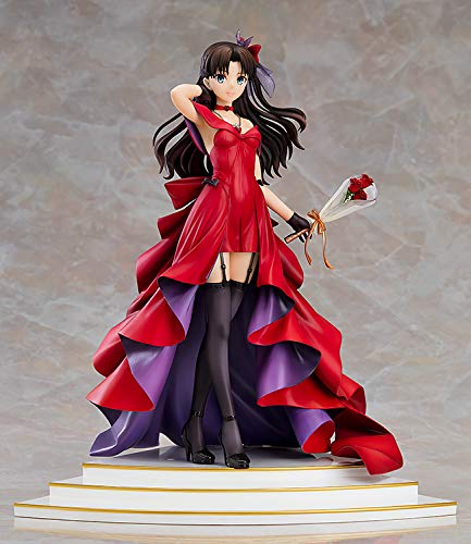 Good Smile Fate/Stay Night 15th Celebration Project: Rin Tohsaka 1:7 Scale PVC Figure, Multicolor