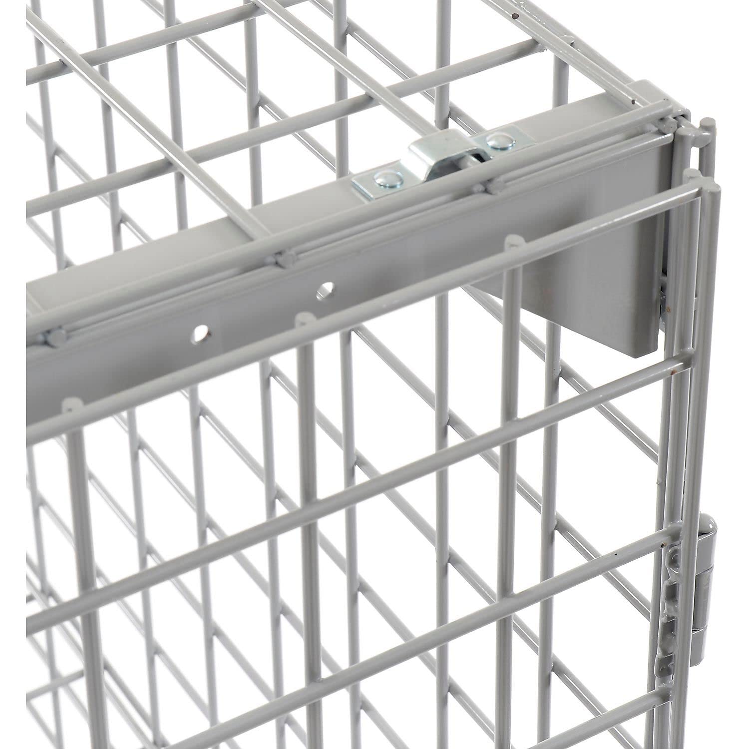 Global Industrial Wire Mesh Security Cage, 36 x 24 x 72