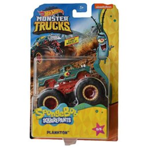 hot wheels monster trucks spongebob squarepants plankton 5/5