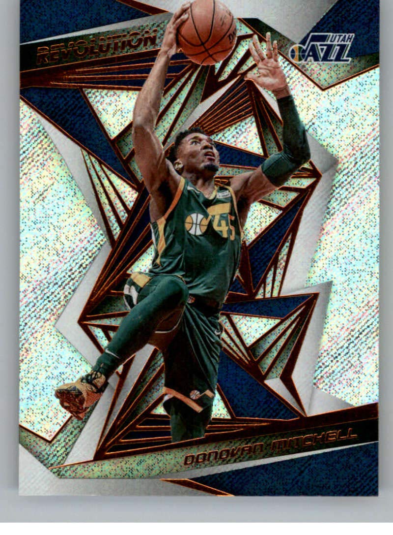 2019-20 Revolution Basketball #64 Donovan Mitchell Utah Jazz Official NBA Trading Card From Panini America