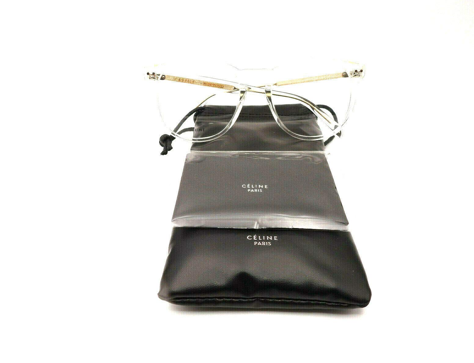 Celine CL50021I - 039 ACETATE Eyeglass Frame Clear/Transparent 53mm