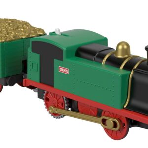 Thomas & Friends Trackmaster Gina, Motorized Toy Train Engine for preschoolers Ages 3 Years and Older, Model Number: GJX80