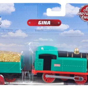 Thomas & Friends Trackmaster Gina, Motorized Toy Train Engine for preschoolers Ages 3 Years and Older, Model Number: GJX80