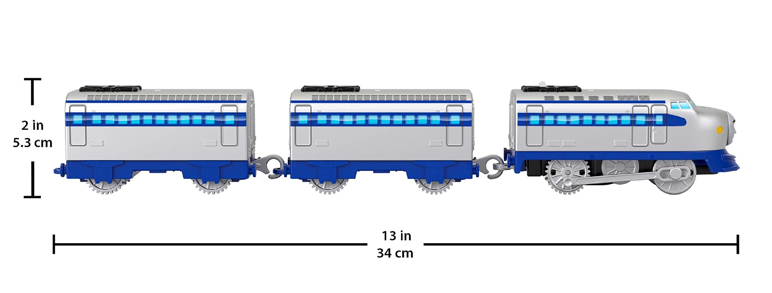 Thomas & Friends Kenji Battery-Powered Motorized Toy Train Engine for Preschool Kids Ages 3 Years and up