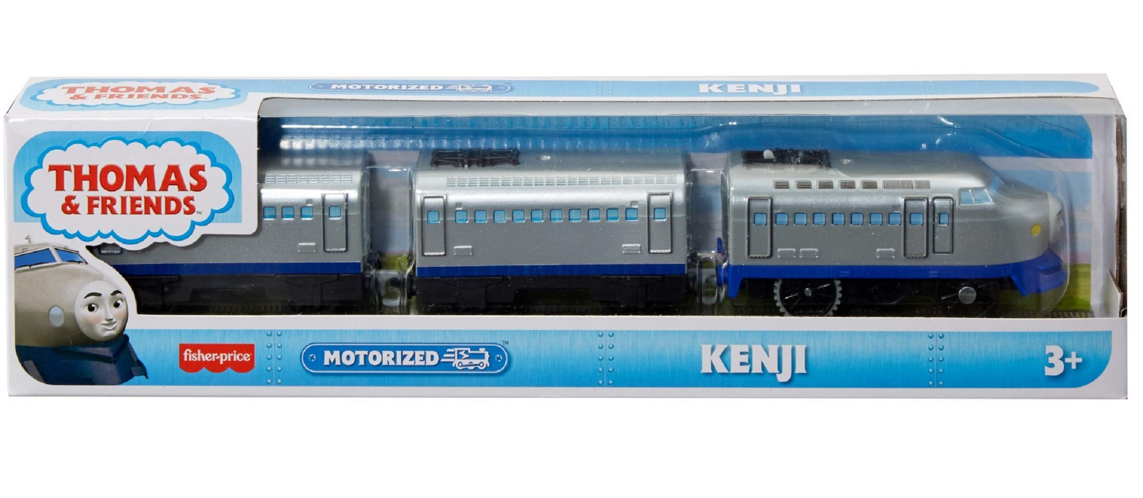 Thomas & Friends Kenji Battery-Powered Motorized Toy Train Engine for Preschool Kids Ages 3 Years and up