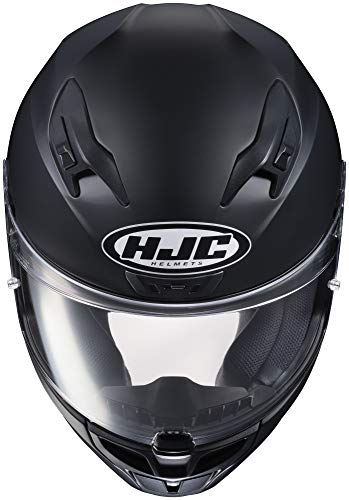 HJC Helmets 1502-634 Unisex-Adult Full Face Power Sports Helmets (Semi-Flat Black, Large)