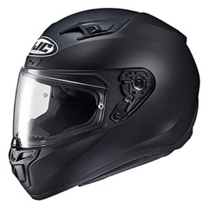 HJC Helmets 1502-634 Unisex-Adult Full Face Power Sports Helmets (Semi-Flat Black, Large)