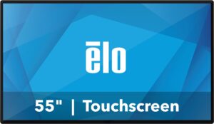 elo 5553l - 55" 4k touchscreen signage with anti-glare glass - 40 touch, 3840 x 2160, black
