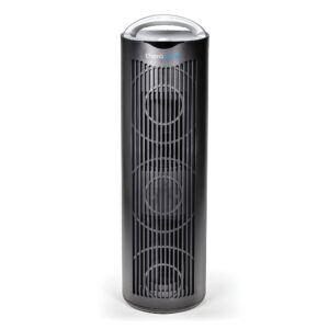 ENVION Therapure TPP630 Medium to Large Room Filter HEPA Air Purifier with 3 Fan Speeds, 4 Step Purification, Black