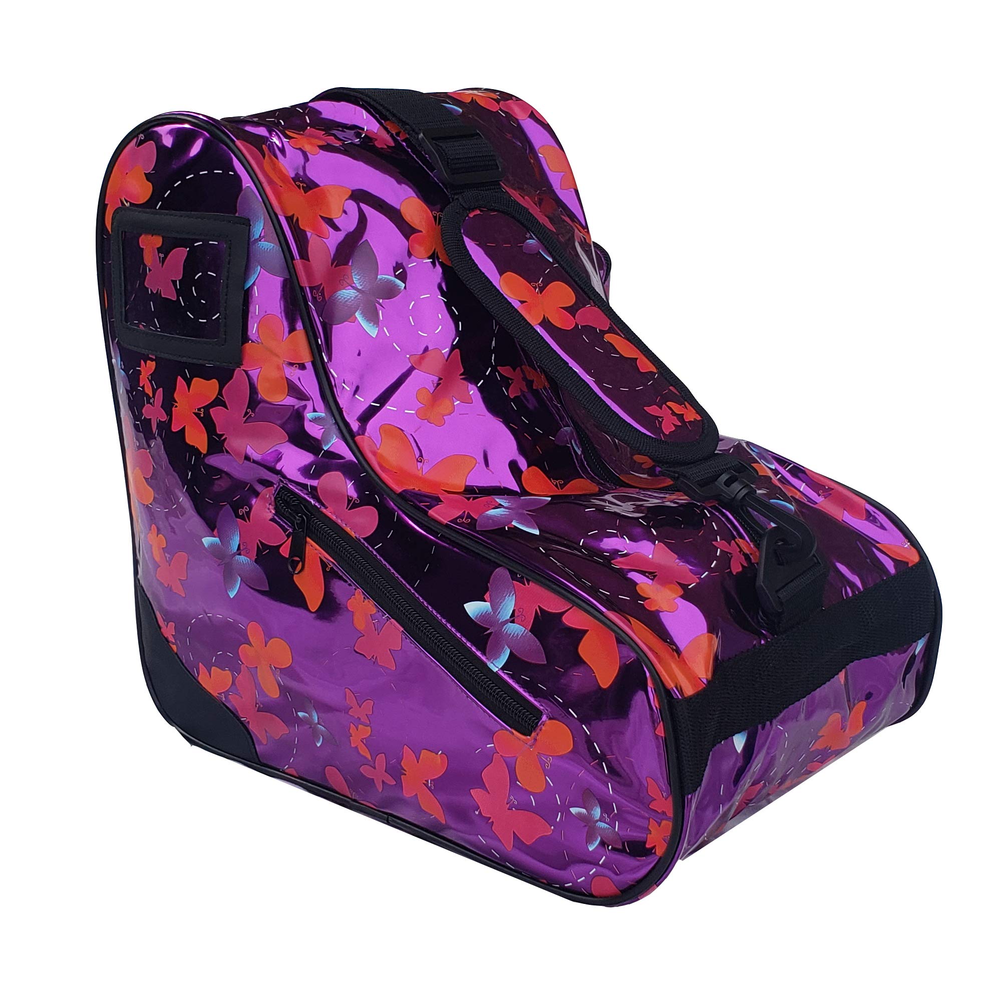 Epic Skates Butterfly Quad Roller Skate Bag,Purple