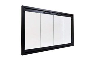 heatilator prefab fireplace door | easy to install | frame included | - fits models e36, ec36, hb36a, hb36ai only.