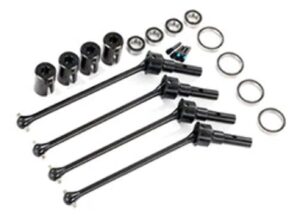 traxxas maxx widemaxx assembled steel cv driveshaft set