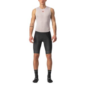 castelli cycling entrata short for road and gravel biking l cycling - black - x-large