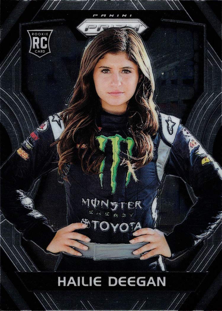 2018 Panini Prizm NASCAR Racing #30 Hailie Deegan Rookie Card