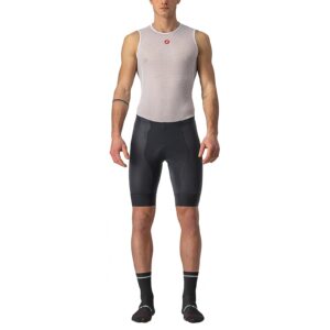 castelli men's competizione short for road and gravel biking l cycling - black - x-large