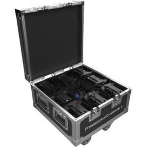 chauvet dj road case and freedom par charger charge 8