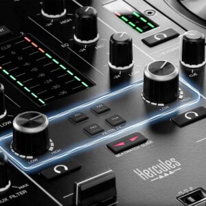 Hercules DJControl Inpulse 500: 2-deck USB DJ controller for Serato DJ and DJUCED (included)