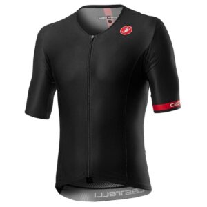 castelli men's free speed 2 race tri top (black, x-large)