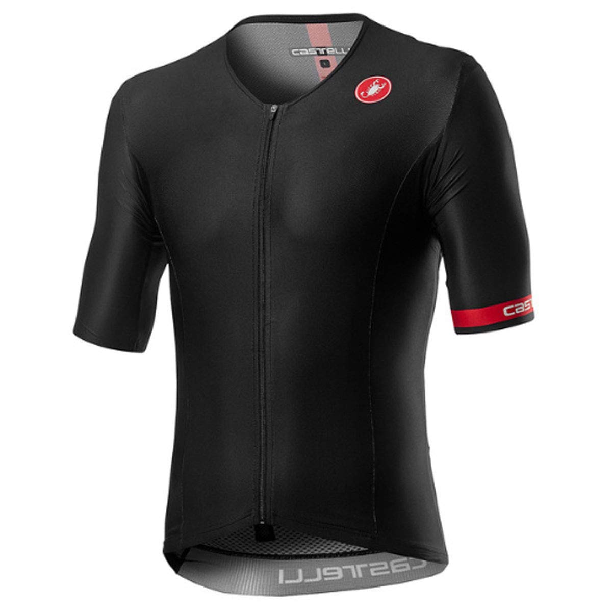 Castelli Men's Free Speed 2 Race Tri Top (Black, X-Large)