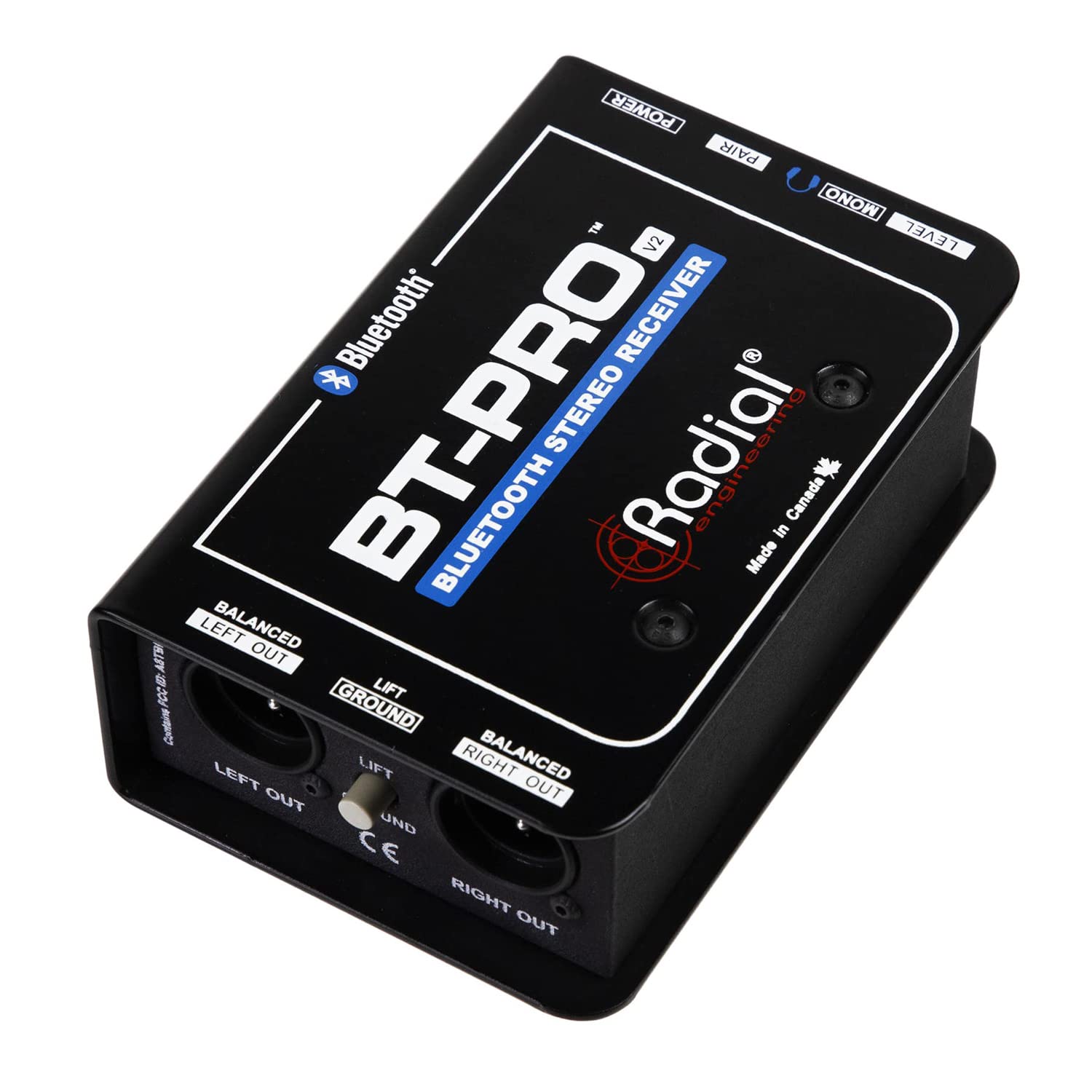 Radial BT-Pro V2 2-Channel Active Direct Box and Bluetooth Receiver