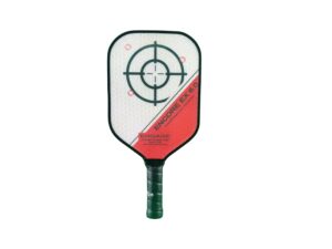 engage pickleball encore ex 6.0 pickleball paddle - pickleball paddles with thick polymer core - usapa approved pickleball paddles pickleball rackets for adults - standard (red)