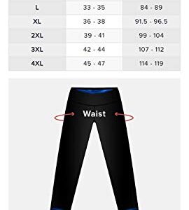 Sweat Shaper Women's Sauna Leggings Compression High Waist Yoga Pants Thermo Sweat Capris (Black, X-Large)