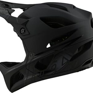 Troy Lee Designs Stage MIPS Stealth Full-Face Mountain Bike Helmet. Max Ventilation Lightweight EPP EPS Racing Downhill DH BMX MTB - Adult Men Women Unisex (Midnight, MD/LG)