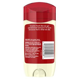 Old Spice Aluminum Free Deodorant for Men, Timber with Sandalwood Scent, 3 oz, (Pack of 3)