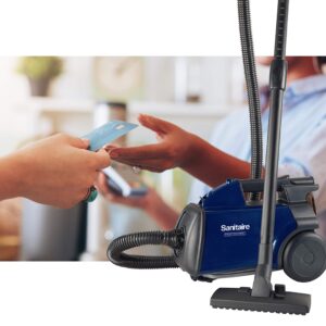 Sanitaire Professional Compact Canister Vacuum Cleaner, SL3681A Blue,black