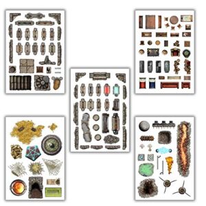 Loke Add-On Scenery for RPG Maps - Dungeon Decorations