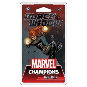 marvel champions the card game black widow hero pack - superhero strategy game, cooperative game for kids and adults, ages 14+, 1-4 players, 45-90 minute playtime, made by fantasy flight games