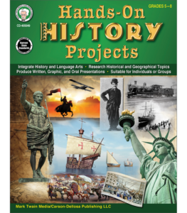 mark twain | hands-on history projects resource book | grades 5–8, printable