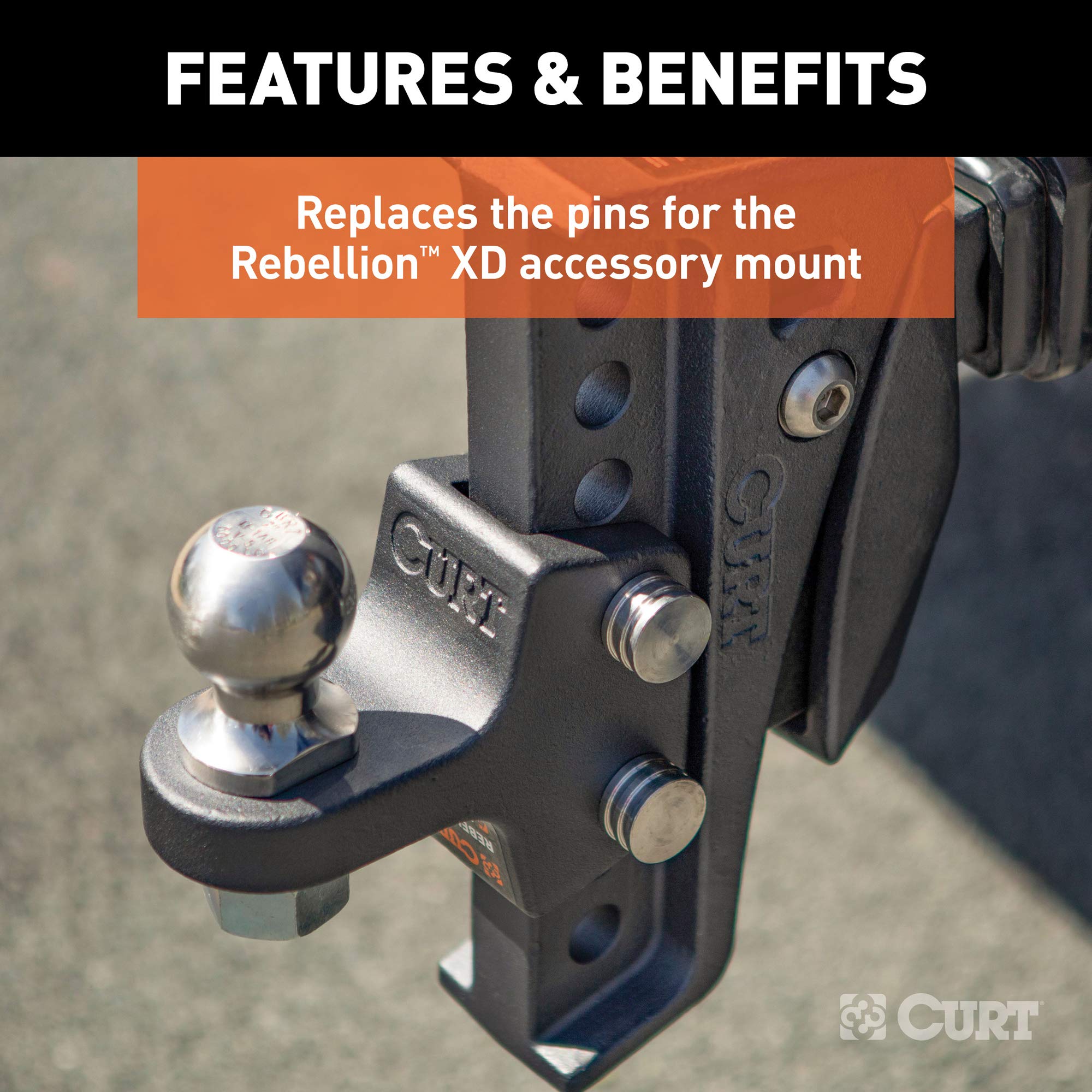 CURT 45959 Replacement Rebellion XD Accessory Mount Pins