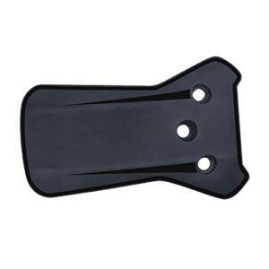 champro hx two-tone jaw guard, graphite, black