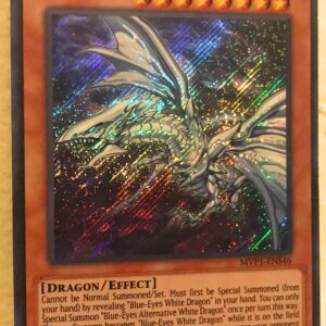 Blue-Eyes Alternative White Dragon - MVP1-ENS46 - Secret Rare - 1st Edition