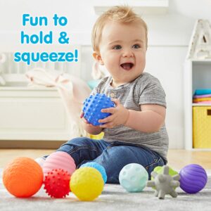 Kidoozie Touch 'n Roll Sensory Balls - Developmental Toy for Infants and Toddlers Ages 6-18 Months