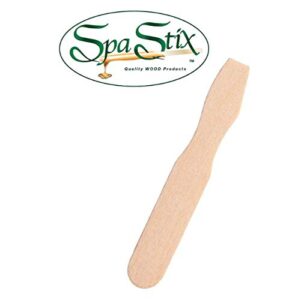 spa stix - cosmetic 2.5-spa-500 wooden makeup spatulas (pack of 500)