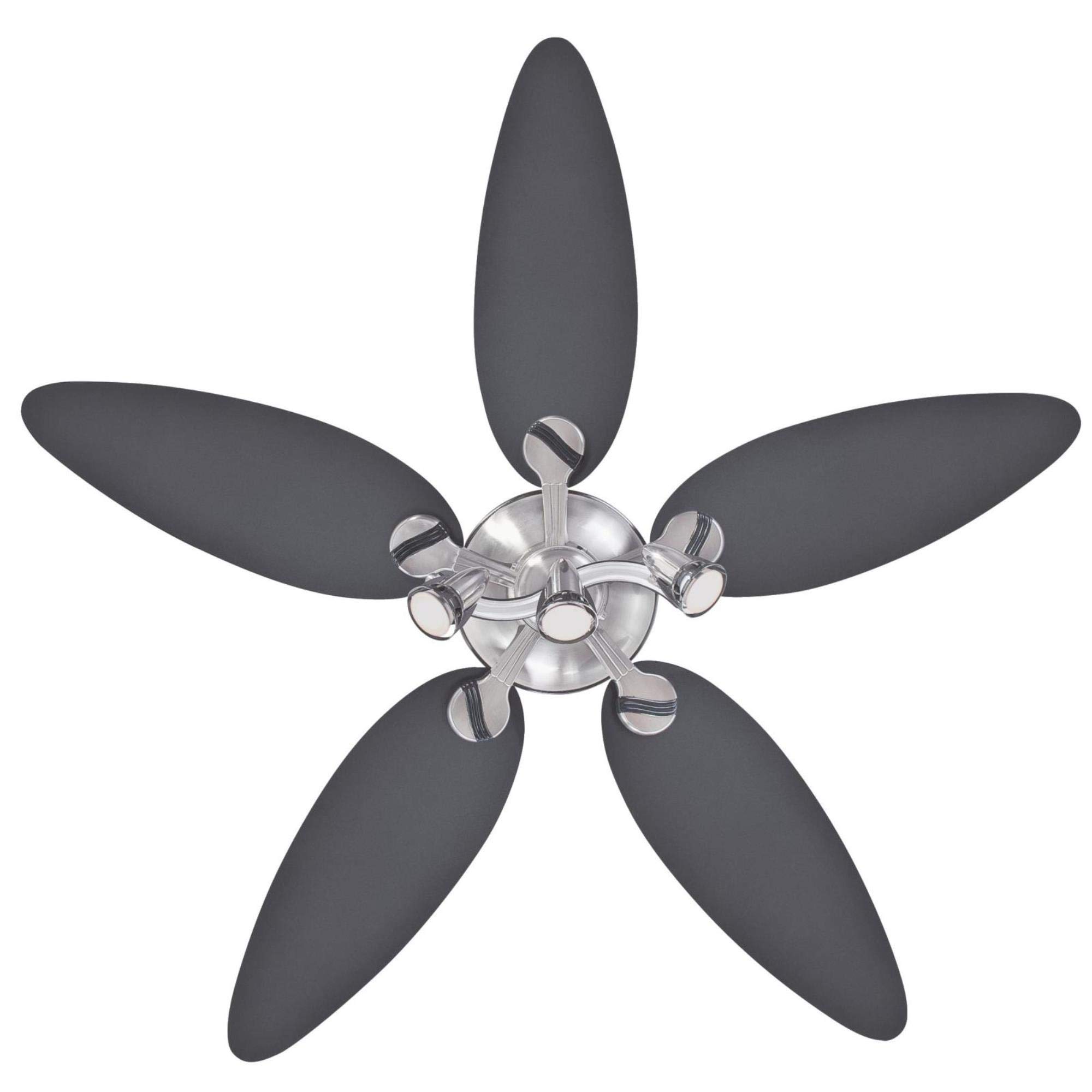 Westinghouse 7223100 Xavier II Indoor Ceiling Fan with Light, 52 Inch, Brushed Nickel